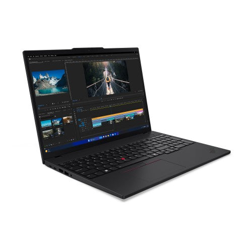 Lenovo ThinkPad T16 Gen 3 Intel Core Ultra 5 125U Laptop 16" Touchscreen WUXGA 16 GB DDR5-SDRAM 512 GB SSD Wi-Fi 6E (802.11ax) Windows 11 Pro English Black