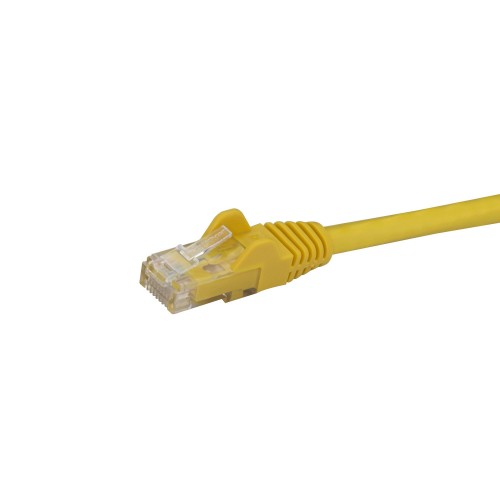 StarTech.com N6PATCH6INYL networking cable Yellow 7.87" (0.2 m) Cat6 U/UTP (UTP)