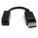 StarTech.com DP2MDPMF6IN DisplayPort cable 5.98" (0.152 m) Mini DisplayPort Black