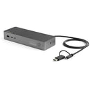 StarTech.com DK30C2DPEP laptop dock/port replicator Wired USB 3.2 Gen 1 (3.1 Gen 1) Type-C Black, Gray