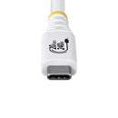 StarTech.com CC6FT20GUSB4TPW USB cable USB4 Gen 2x2 70.9" (1.8 m) USB C White
