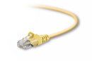 Belkin Cat5e, 20ft, 1 x RJ-45, 1 x RJ-45, Yellow networking cable 236.2" (6 m)