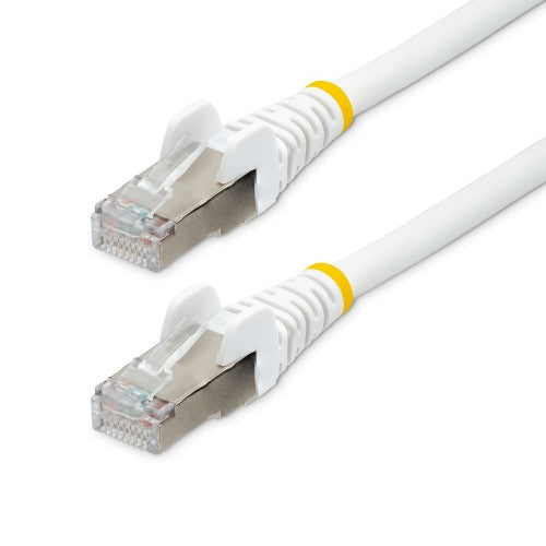 StarTech.com NLWH-8F-CAT6A-PATCH networking cable White 94.5" (2.4 m) S/FTP (S-STP)