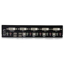 StarTech.com StarView 4-Port DVI USB KVM switch Black