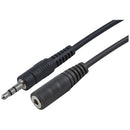 4XEM 3.5mm/3.5mm, 10ft audio cable 118.1" (3 m) Black