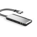 ALOGIC U2CSH-SGR notebook dock/port replicator Wired USB 3.2 Gen 1 (3.1 Gen 1) Type-C Black, Silver