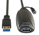 Plugable Technologies USB3-10M-D USB cable 393.7" (10 m) USB 3.2 Gen 1 (3.1 Gen 1) USB A Black