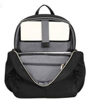 Eco Style Laguna backpack City backpack Black Polyurethane (PU)