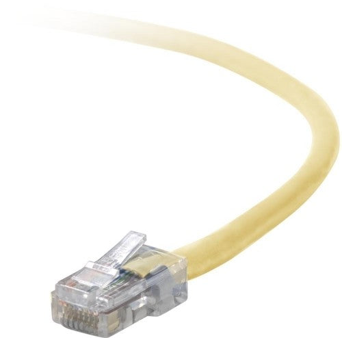 Belkin Cat5e, 10ft, 1 x RJ-45, 1 x RJ-45, Yellow networking cable 118.1" (3 m)