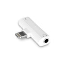 Aluratek ADLA01F cable gender changer Lightning Lightning/3.5mm White