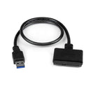 StarTech.com USB3S2SAT3CB laptop dock/port replicator Black