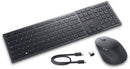 DELL KM900 keyboard Mouse included Office RF Wireless + Bluetooth QWERTY US English Graphite