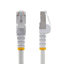 StarTech.com NLWH-6IN-CAT6A-PATCH networking cable White 5.98" (0.152 m) S/FTP (S-STP)
