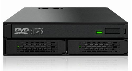 Icy Dock MB994IPO-3SB drive bay panel 2x 2.5" Storage drive tray Black