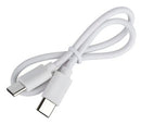 4XEM 4XUSBCUSBC30CMW USB cable USB 2.0 11.8" (0.3 m) USB C White