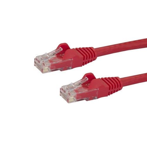 StarTech.com N6PATCH6RD networking cable Red 70.9" (1.8 m) Cat6 U/UTP (UTP)