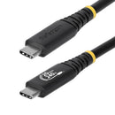 StarTech.com CC6FT20GUSB4TP USB cable USB4 Gen 2x2 70.9" (1.8 m) USB C Black