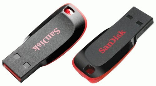 SanDisk Cruzer Blade USB flash drive 8 GB USB Type-A 2.0 Black, Red