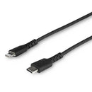 StarTech.com RUSBCLTMM1MB mobile phone cable Black 39.4" (1 m) USB C Lightning