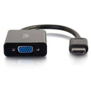 C2G 41350 video cable adapter 7.99" (0.203 m) HDMI VGA (D-Sub) Black