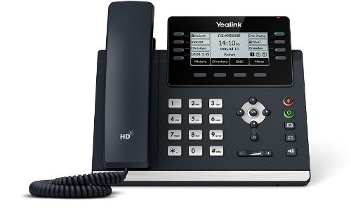 Yealink SIP-T43U IP phone Gray 12 lines LCD Wi-Fi