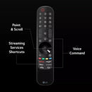 LG 75QNED80TUC TV 75" 4K Ultra HD Smart TV Wi-Fi Black