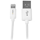 StarTech.com USBLT1MW lightning cable 39.4" (1 m) White