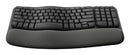 Logitech Wave Keys for Business keyboard Office RF Wireless + Bluetooth QWERTY English Graphite