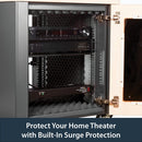 StarTech.com RKPW081915 power distribution unit (PDU) 8 AC outlet(s) 1U Black