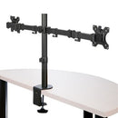 StarTech.com ARMDUAL2 monitor mount / stand 32" Desk Black