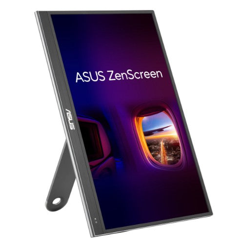 ASUS ZenScreen MQ16AHE computer monitor 15.6" 1920 x 1080 pixels Full HD OLED Silver