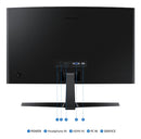 Samsung 24 S36GD FHD CURVED 100 HZ computer monitor 24" 1920 x 1080 pixels Full HD Black