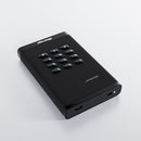 iStorage diskAshur3 HDD external hard drive 2 TB 2.5" USB Type-C 3.2 Gen 1 (3.1 Gen 1) Black