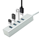 4XEM 4XUSBAHUB4TAA interface hub USB 3.2 Gen 1 (3.1 Gen 1) Type-A 5000 Mbit/s White