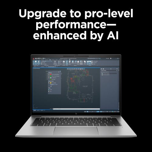 HP ZBook Firefly G11 Intel Core Ultra 7 125H Mobile workstation 14" Touchscreen WUXGA 16 GB DDR5-SDRAM 512 GB SSD Wi-Fi 6E (802.11ax) Windows 11 Pro Silver