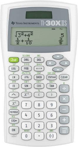 Texas Instruments TI-30XIIS calculator Pocket Scientific White