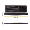 Fellowes 9178201 wrist rest Gel, Polyurethane Black
