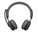 Logitech 981-001317 headphones/headset Wireless Head-band Office/Call center Bluetooth Graphite
