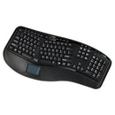 Adesso Tru-Form 4500 keyboard Universal RF Wireless QWERTY US English Black