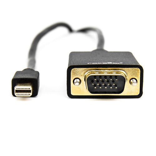 Rocstor Y10C163-B1 video cable adapter 70.9" (1.8 m) Mini DisplayPort VGA (D-Sub) Black