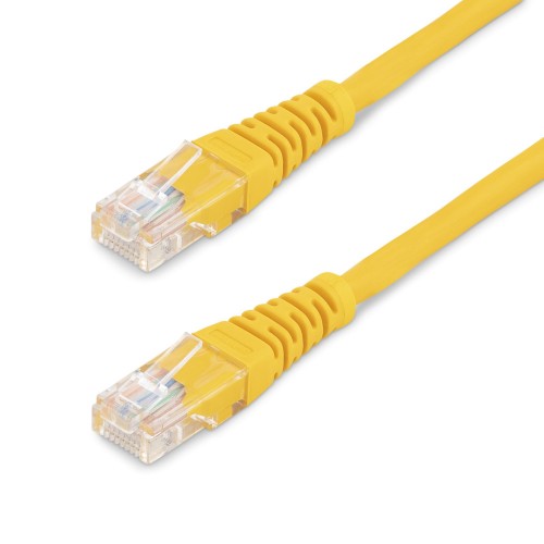 StarTech.com M45PATCH2YL networking cable Yellow 23.6" (0.6 m) Cat5e U/UTP (UTP)