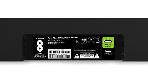 VIZIO SV200M-0805 soundbar speaker Black 2.0 channels