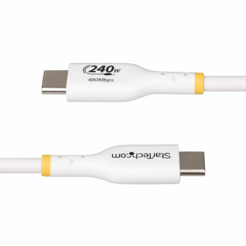 StarTech.com USB2EPR13FW USB cable USB 2.0 157.5" (4 m) USB C White