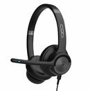 CODi A04618 headphones/headset Wired Head-band Office/Call center USB Type-A Black