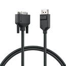 ALOGIC EL2DPVGA-02 video cable adapter 78.7" (2 m) DisplayPort VGA (D-Sub) Black