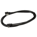 StarTech.com USB2AUB2RA2M USB cable USB 2.0 78.7" (2 m) USB A Micro-USB B Black