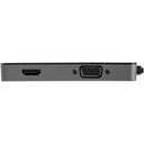 StarTech.com USB32HDVGA USB graphics adapter 3840 x 2160 pixels Black, Silver