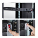 StarTech.com 1215B8H-RACK-PDU-RA power distribution unit (PDU) 12 AC outlet(s) 1U Black