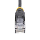 StarTech.com N6PAT9INBKS networking cable Black 7.87" (0.2 m) Cat6 U/UTP (UTP)