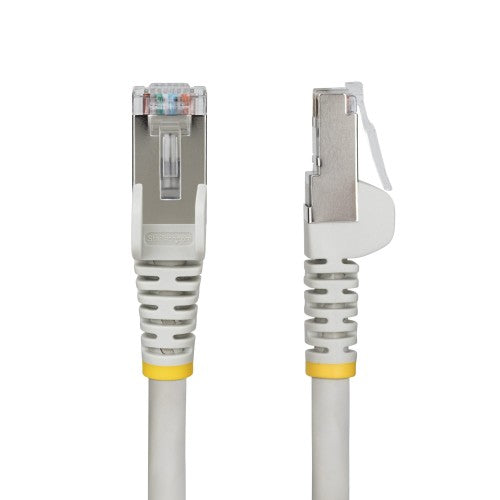 StarTech.com NLGR-6IN-CAT6A-PATCH networking cable Gray 7.87" (0.2 m) S/FTP (S-STP)